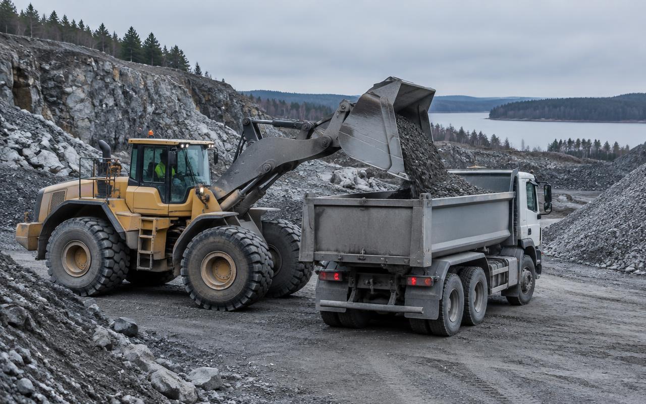 Månadskostnad: hjullastare