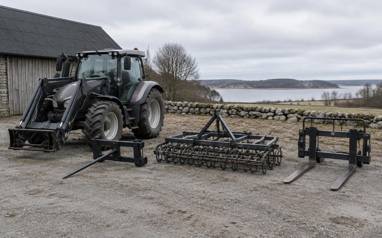 Redskap: traktor