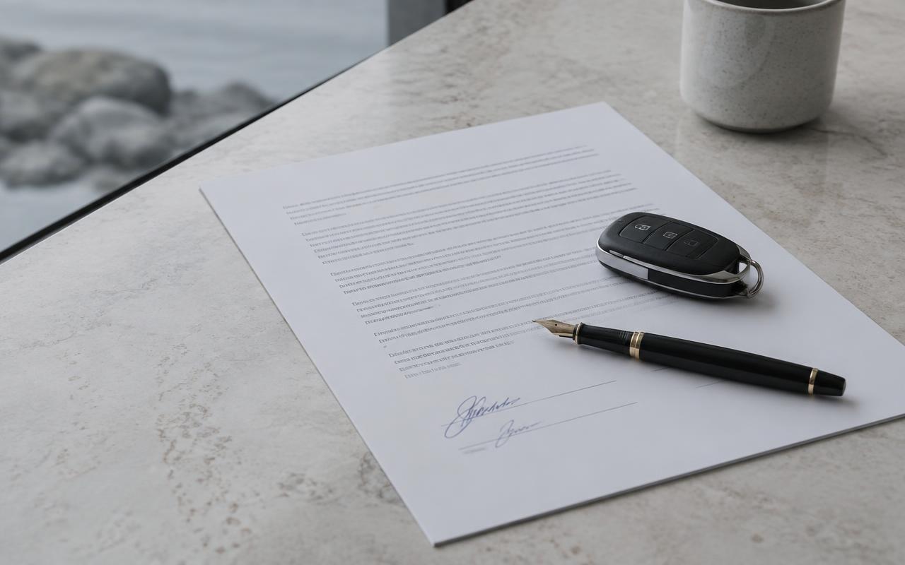 Avtal för leasing av maskin